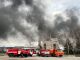 Пожар на нефтебазе в Белгороде, 1.04.22. Фото: t.me/rhymestg