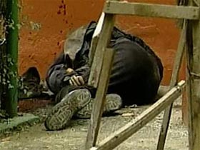 Убитый боевик. Фото eurunews.com (с)