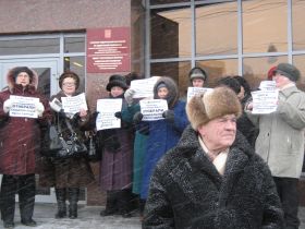 Пикет в Ижевске, фото Софьи Русовой, Каспаров.Ru