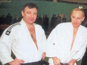 Аркадий Ротенберг и Владимир Путин. Фото: navalny.livejournal.com