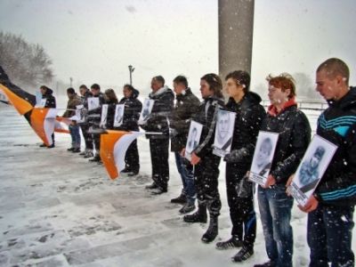 Акция националистов в Пензе. Фото: forum.dpni.org