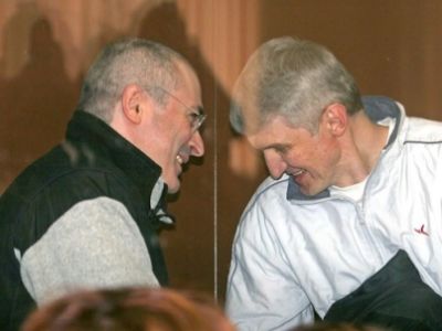 Михаил Ходорковский и Платон Лебедев. Фото: skandaly.ru