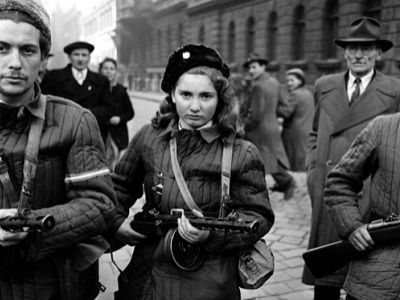 Восставшие в Будапеште, 1956. Фото: russiapost.su