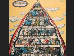 Пирамида самодержавной вертикали (плакат А.Радакова). Иллюстрация: yanlev.livejournal.com