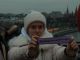 Акция 14 декабря в поддержку сестер Хачатурян на Патриаршем мосту в Москве. Фото: Анна К / Каспаров.Ru