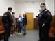 Редакция DOXA в Басманном суде, 14.04.21. Фото: t.me/virus_novosti