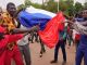 Пророссийская демонстрация в Западной Африке. Фото: t.me/stormdaily